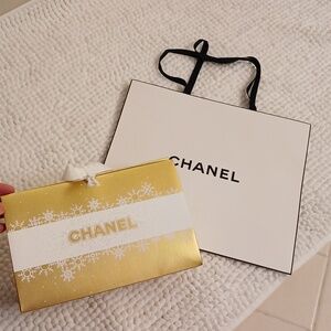 Chanel beauty limited edition gift box & bag